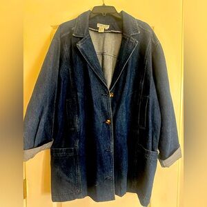 Newport News Dark Blue Jean Jacket